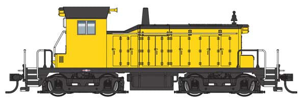 WalthersMainline HO EMD SW1 - Standard DC -- Industrial Yellow