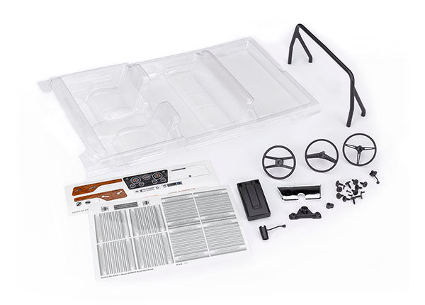 Traxxas 9114 INTERIOR 69-72 BLAZER Clear
