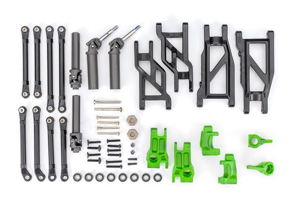 Traxxas 9180-GRN DRIVELINE & SUSP KIT 2WD - Green