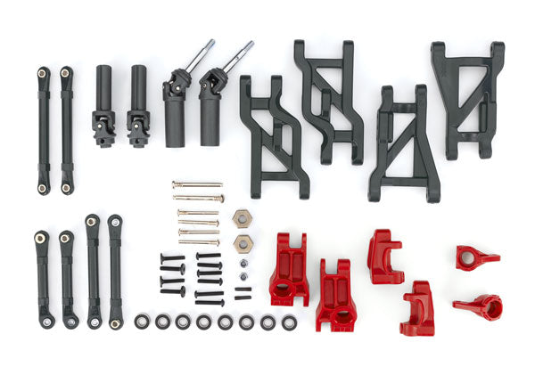 Traxxas 9182-RED DRIVELINE & SUSP KIT 2WD - Red