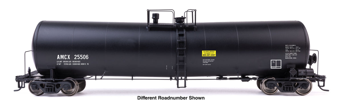 WalthersProto HO 54' 23,000 Gallon Funnel-Flow Tank Car - Ready to Run – Amoco #25533
