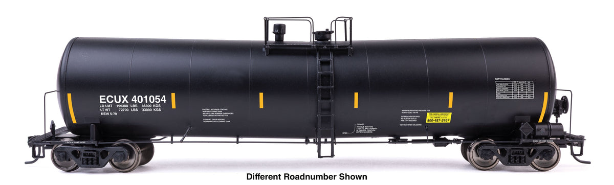 WalthersProto HO 54' 23,000 Gallon Funnel-Flow Tank Car - Ready to Run – Exxon #401077