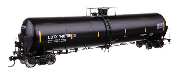 WalthersProto HO 55' Trinity Modified 30,145-Gallon Tank Car - Ready to Run -- CIT Group CBTX #740706