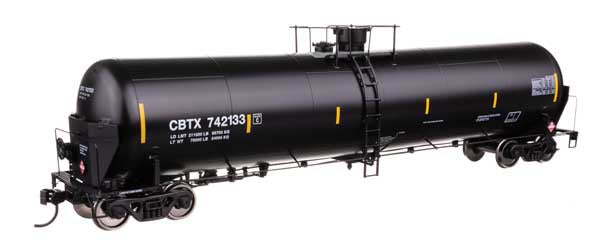 WalthersProto HO 55' Trinity Modified 30,145-Gallon Tank Car - Ready to Run -- CIT Group CBTX #742133