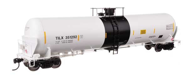 WalthersProto HO 55' Trinity Modified 30,145-Gallon Tank Car - Ready to Run -- Trinity Industries Leasing TILX #351292