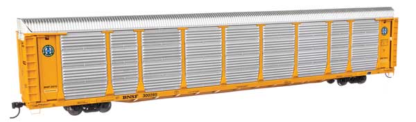 89' Thrall Bi-Level Auto Carrier - Ready To Run -- BNSF #300285