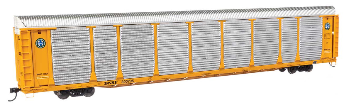 89' Thrall Bi-Level Auto Carrier - Ready To Run -- BNSF #300296