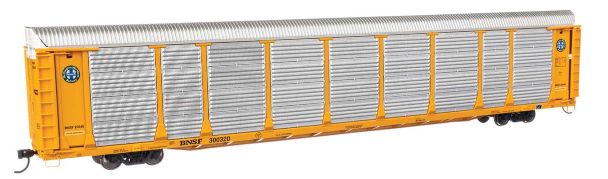 89' Thrall Bi-Level Auto Carrier - Ready To Run -- BNSF #300320