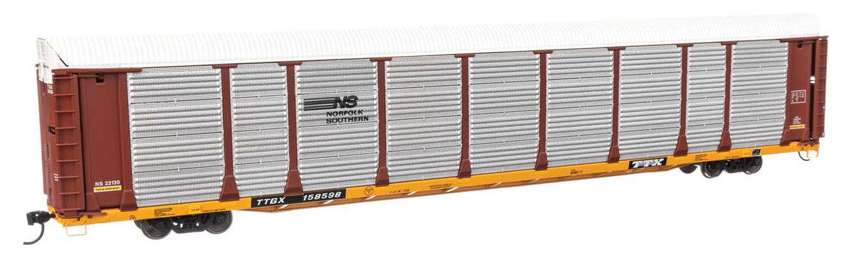 89' Thrall Bi-Level Auto Carrier - Ready To Run -- Norfolk Southern TTGX #158598