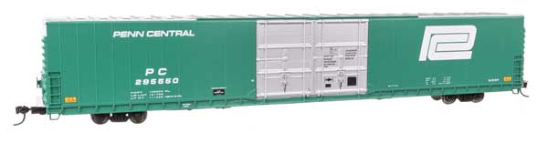 WalthersProto 86' Pullman-Standard Double-Door Hi-Cube Boxcar - Ready to Run -- Penn Central #295550