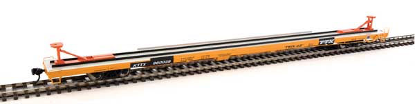 WalthersProto 89' Bethlehem Flush-Deck Flatcar - Ready to Run -- TTX KTTX #960039 - 920-104217