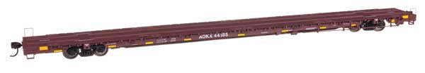 WalthersProto HO 89' Greenbrier TTX 110-Ton Flatcar - Ready to Run -- Greenbrier Management Services AOKX #44185