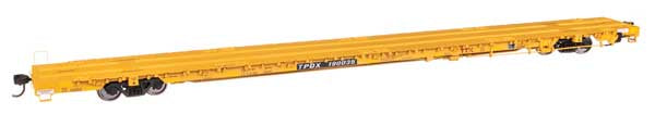 WalthersProto HO 89' Greenbrier TTX 110-Ton Flatcar - Ready to Run -- TTX TPDX #190035 (Military Use Only)