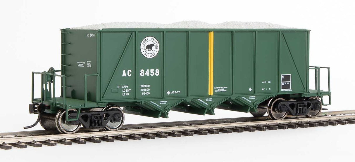 WalthersProto 40' Ortner 100-Ton Open Aggregate Hopper - Ready to Run -- Algoma Central #8458 - 920-106015