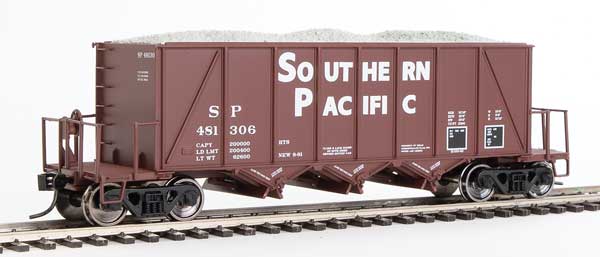 WalthersProto 40' Ortner 100-Ton Open Aggregate Hopper - Ready to Run -- Southern Pacific(TM) #481306 - 920-106029