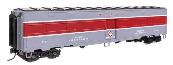 WalthersProto HO CBQ-Style Express Boxcar Troop Kitchen Conversion - Ready to Run -- Monon (MON) #2211