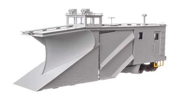 WalthersProto HO Russell Snowplow - Ready to Run -- MOW Gray