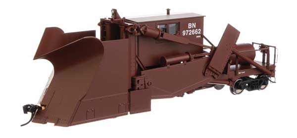 WalthersProto Jordan Spreader - Ready to Run -- Burlington Northern #972662 - 920-110127