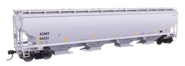 67' Trinity 6351 4-Bay Covered Hopper - Ready to Run -- Archer-Daniels-Midland #64425