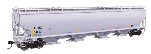 67' Trinity 6351 4-Bay Covered Hopper - Ready to Run -- Archer-Daniels-Midland #64502