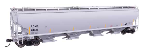 67' Trinity 6351 4-Bay Covered Hopper - Ready to Run -- Archer-Daniels-Midland #64515