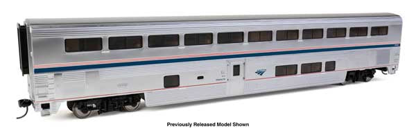 WalthersProto HO 85' Pullman-Standard Superliner I Sleeper - Lighted - Ready to Run -- Amtrak(R) Ph VI #32005
