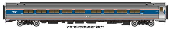 WalthersProto HO 85' Amfleet II 59-Seat Coach - Lighted - Ready to Run -- Amtrak(R) Phase VI #25040