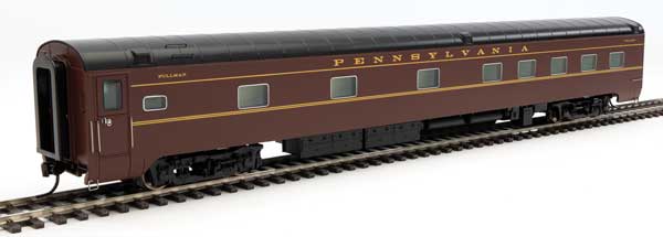 WalthersProto 85' Pullman-Standard 10-6 Sleeper, Plan 4140 - No Skirts -- Pennsylvania Railroad - Standard w/Decals - 920-15303
