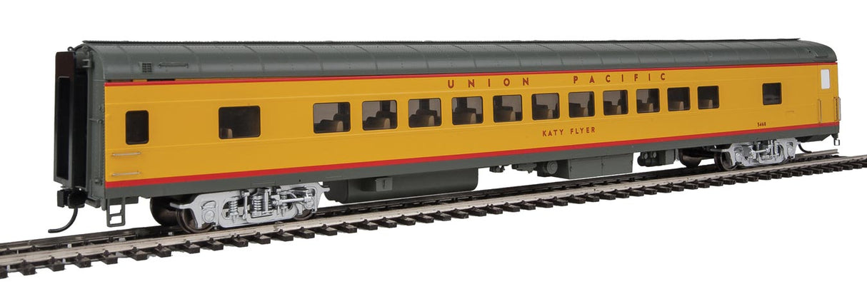 WalthersProto HO 85' ACF 44-Seat Coach - Lighted - Union Pacific(R) Heritage Fleet -- Katy Flyer UPP #5468; Late w/printed name & number