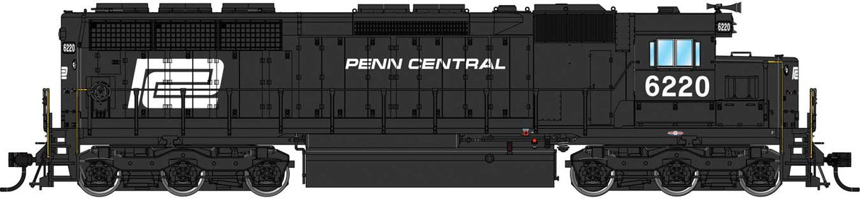 WalthersProto EMD SD45 - LokSound 5 Sound & DCC -- Penn Central #6220 - 920-41157