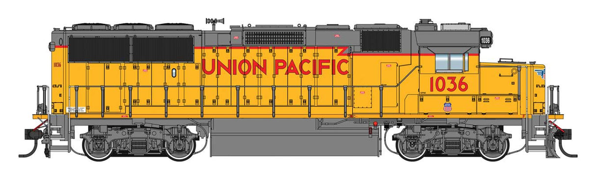 WalthersProto EMD GP60 - LokSound 5 Sound and DCC -- Union Pacific(R) #1036