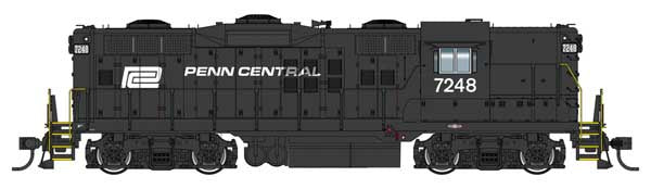 WalthersProto HO EMD GP9 Phase III - LokSound 5 Sound and DCC -- Penn Central #7253