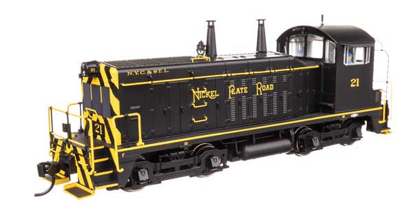 WalthersProto HO EMD NW2 - LokSound 5 Sound and DCC -- NIckel Plate Road #21