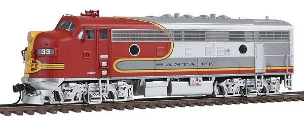WalthersProto P2K F3A DC #33L ATSF - 920-48272