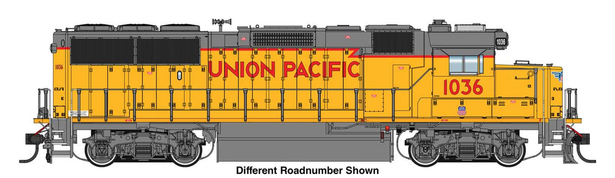WalthersProto EMD GP60 - Standard DC -- Union Pacific(R) #1078