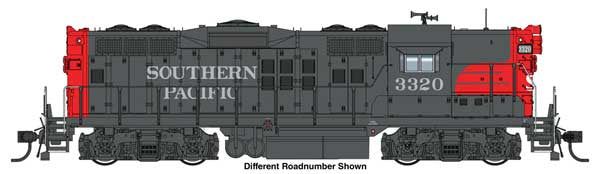 WalthersProto HO EMD GP9 Phase II - Standard DC -- Southern Pacific(TM) #3332