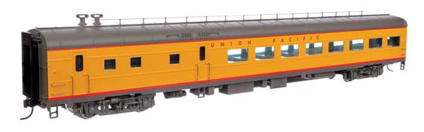 WalthersProto 85' American Car & Foundry Cafe-Lounge Car - City of San Francisco -- Union Pacific(R) - Standard w/Decals (yellow, gray, red)
