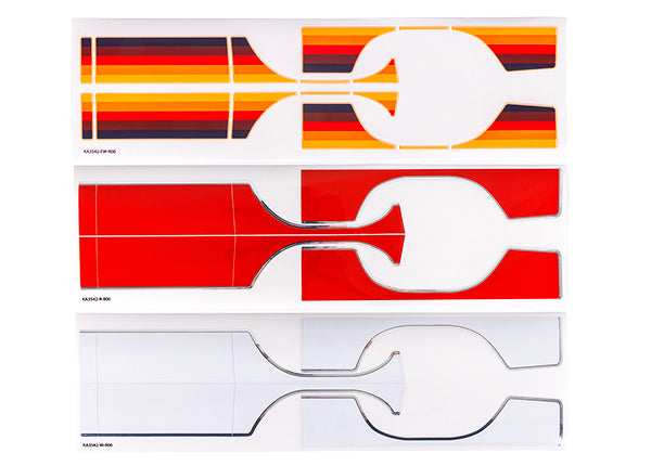 Traxxas 9298 Decal SheetS F-150 - Red WHT FREEWheel