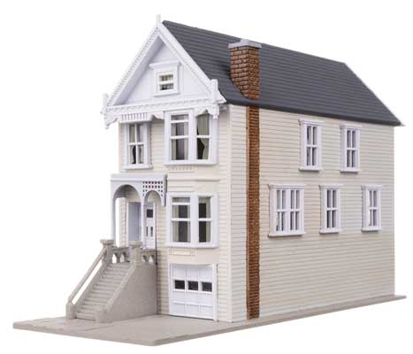 Walthers Trainline N Queen Ann House Victorian House -- Kit