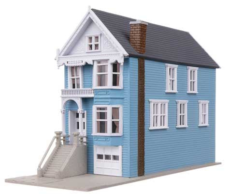 Walthers Trainline N Painted Lady House Victorian House -- Kit