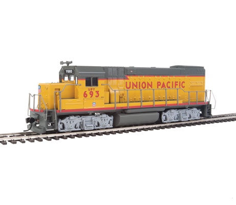 Walthers Trainline HO, EMD GP15-1 - Standard DC -- Union Pacific(R) (yellow, gray, red) - 931-2505