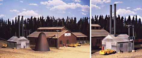 HO Mountain Lumber Company Sawmill -- Kit