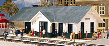 Walthers Cornerstone HO Clarkesville Depot - Kit