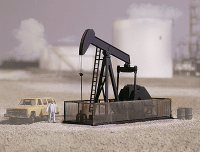 Walthers Cornerstone Walking Beam-Horse Head Oil Pump -- Kit - 4-1/4 x 1-5/8 x 3" 10.8 x 4 x 7.6cm - 933-3170