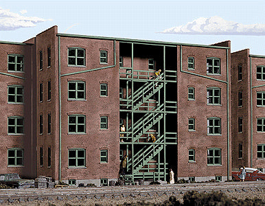 Walthers Cornerstone HO Parkview Terrace Background Building -- Kit