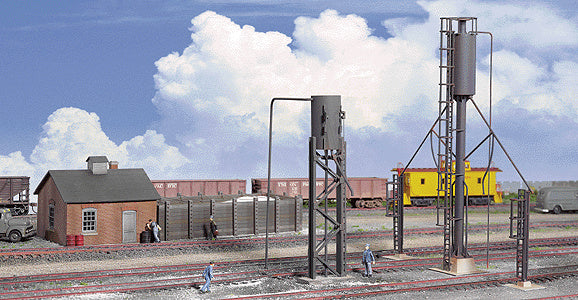 Walthers Cornerstone HO Sanding Towers & Drying House -- Kit