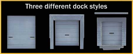 Walthers Cornerstone 933-3268 Truck and Railroad Docks -- Kit - 933-3268