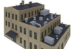 Walthers Cornerstone Roof Details -- Kit - 933-3286