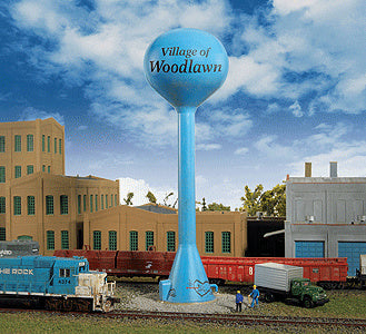 Modern Water Tower -- Kit - 1-1/4" 3.2cm Diameter x 6-1/2"  16.5cm Tall