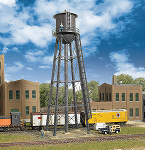 Walthers Cornerstone City Water Tower -- Kit - 2-3/8 x 2-3/8 x 7" 6 x 6 x 17.7cm - 933-3815